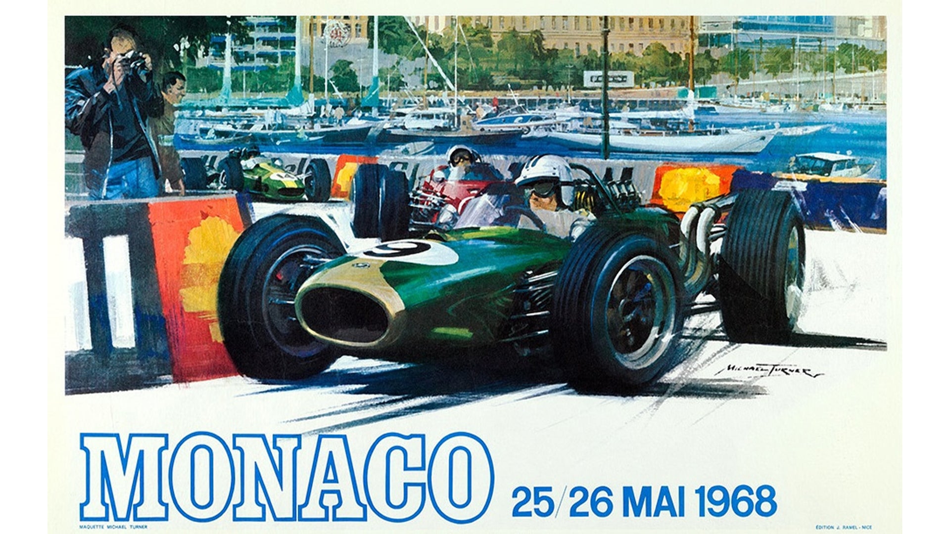 Monaco Grand Prix (1968) Magnet