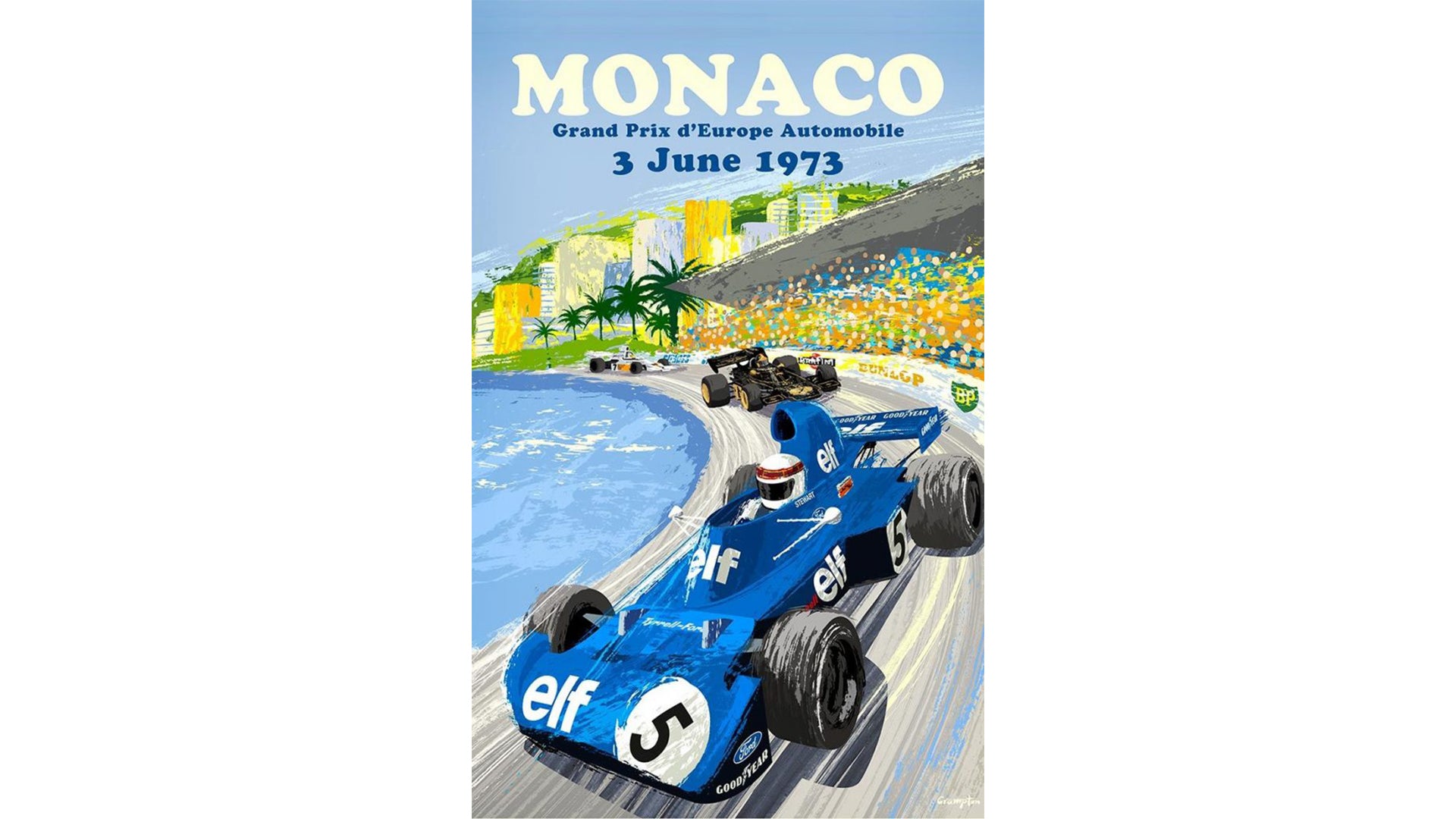 Monaco Grand Prix (1973) Magnet
