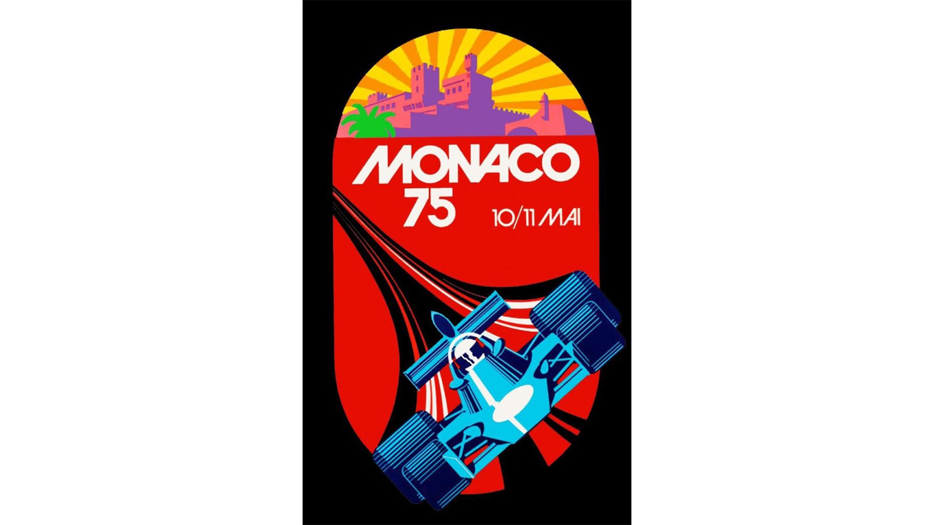 Monaco Grand Prix Magnet (1975)