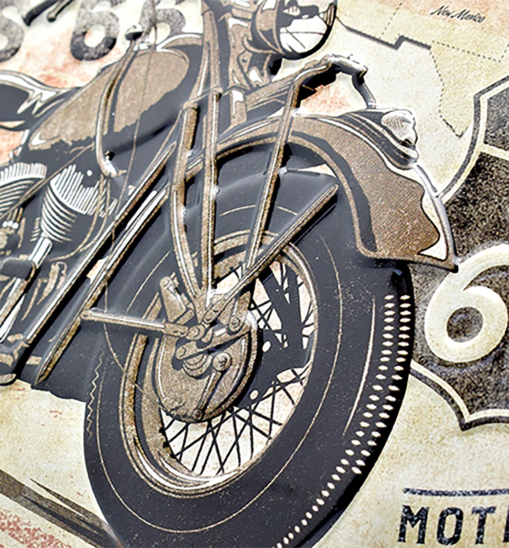 Route 66 Mother Road of America Sign