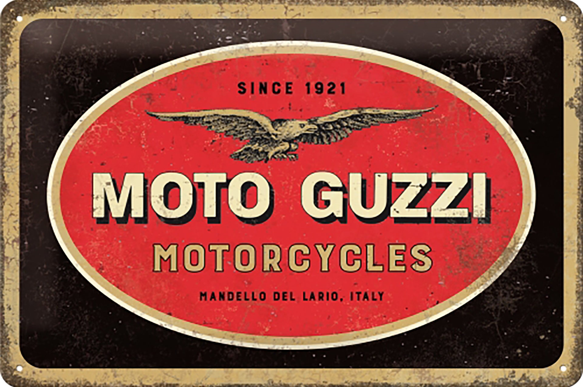 Moto Guzzi Motorcycles Sign