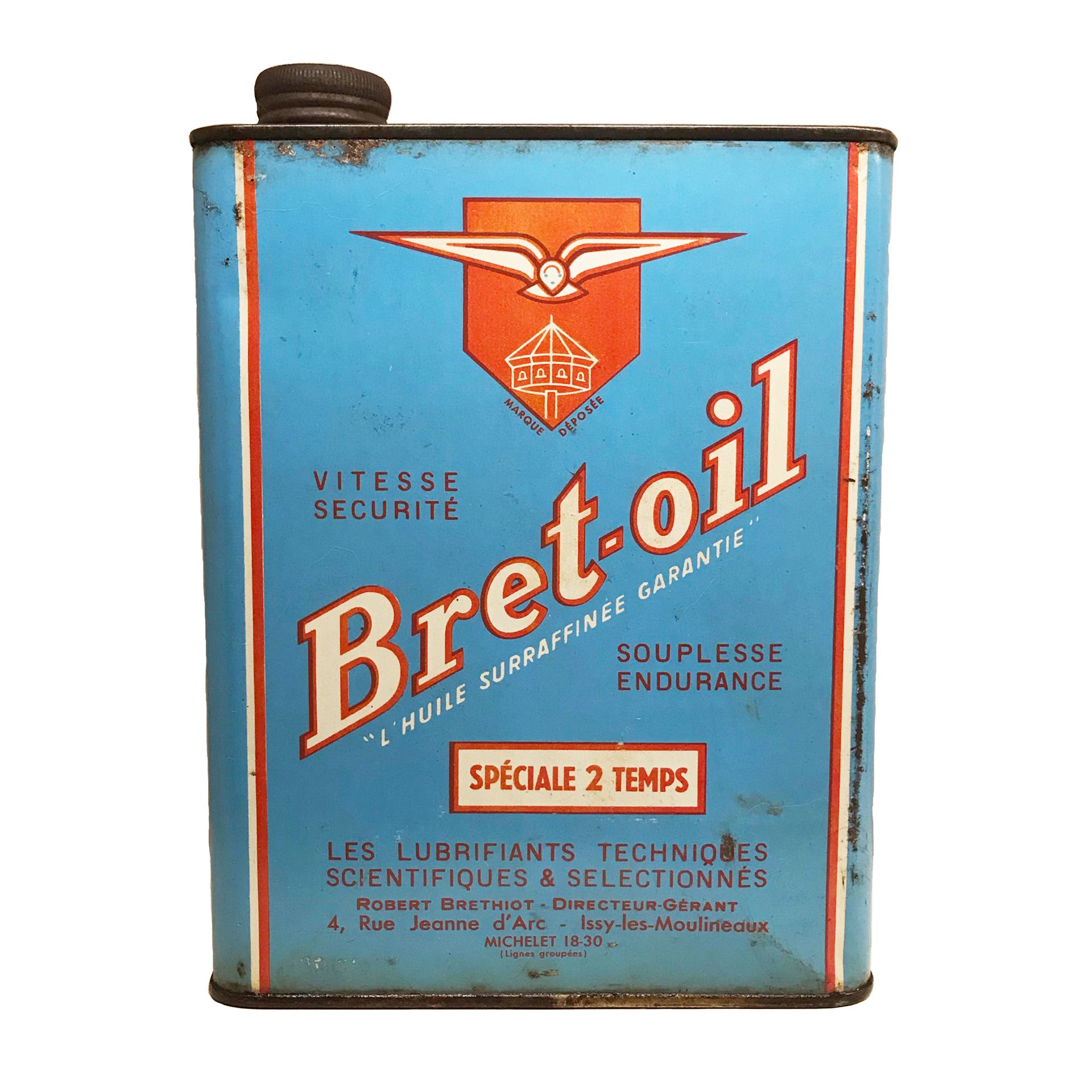 Original Bret-oil can
