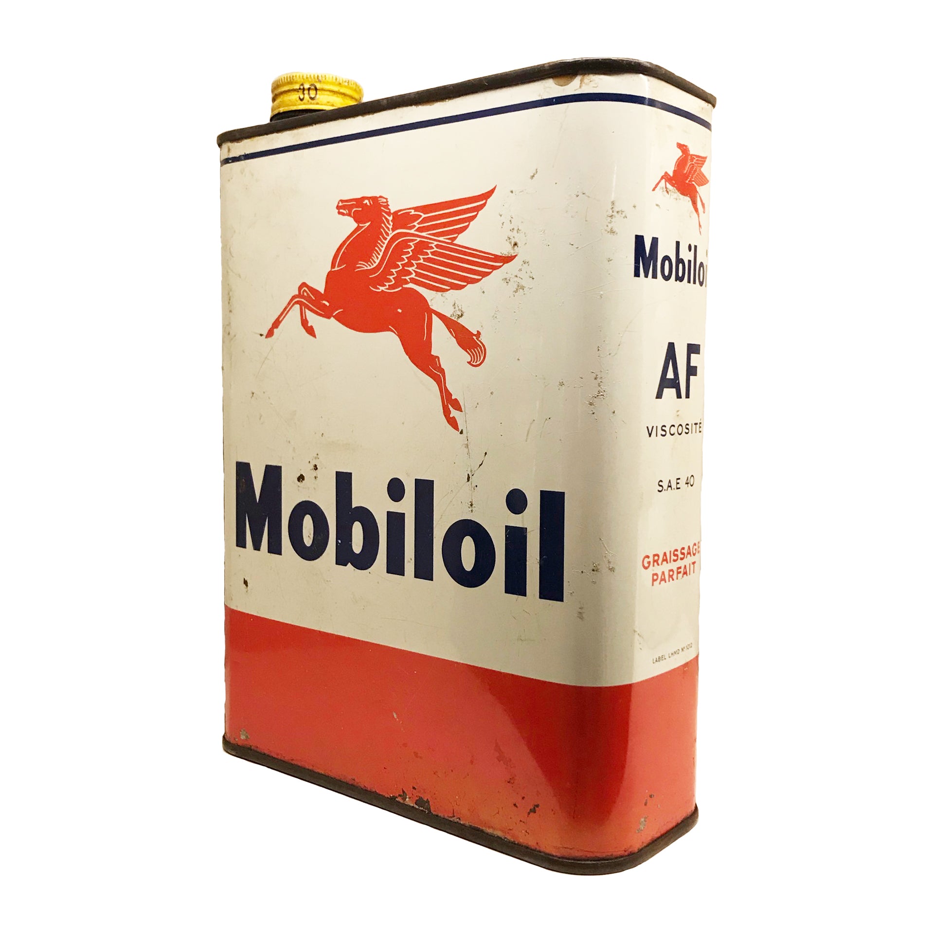 Original Mobiloil Can