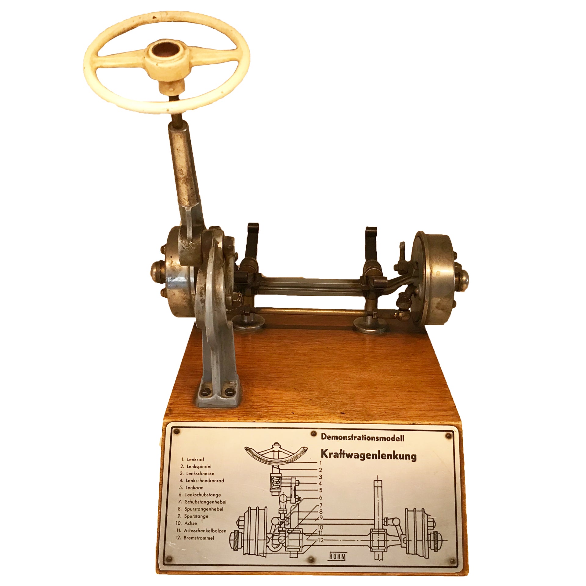 Höhm Steering Wheel Demonstration Model (1950)