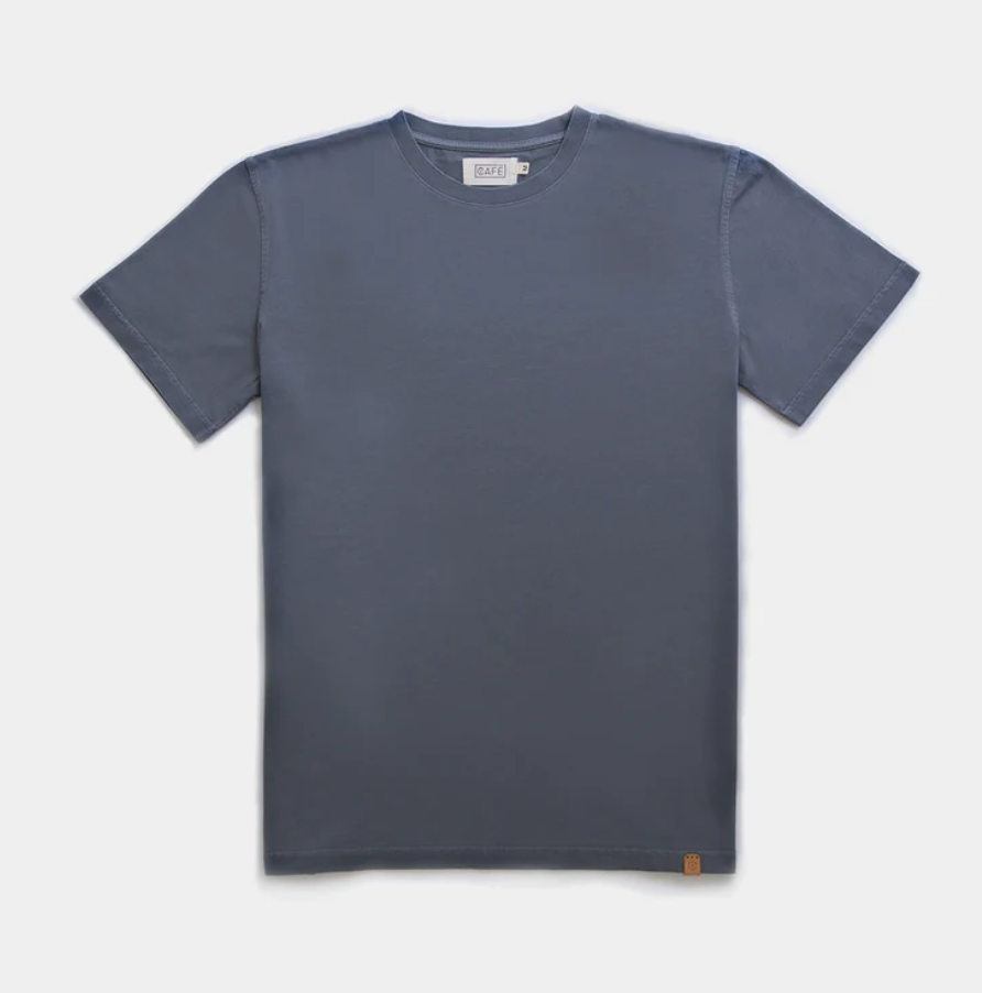 The Organic Cotton Tee in Charcoal