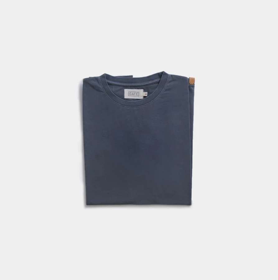 The Organic Cotton Tee in Charcoal
