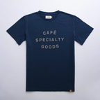 The Organic Tee in Navy/Be Authentic