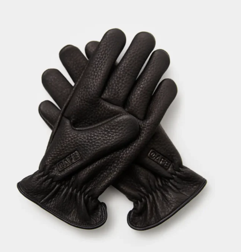 The Original Deerskin Gloves in Black