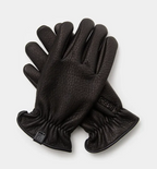 The Original Deerskin Gloves in Black