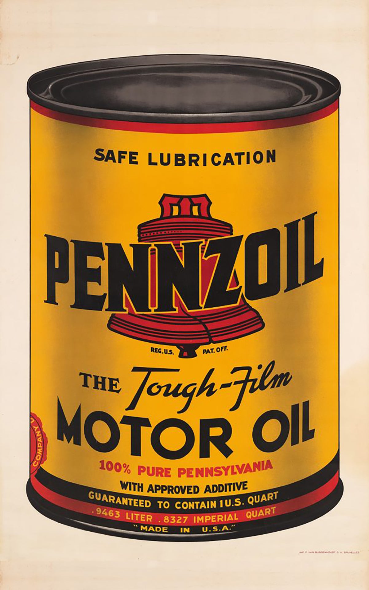 Pennzoil Magnet