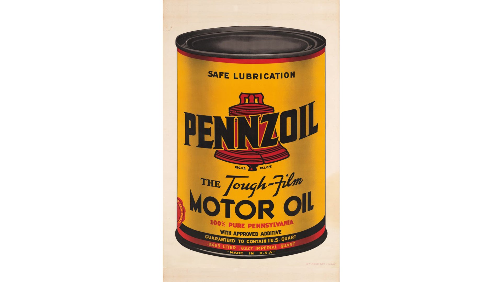 Pennzoil Magnet