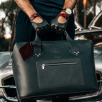 Pilot's Bag IWC x CAFÉ in Antracita
