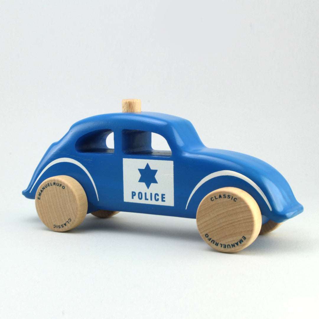 CL 12 Wood Toy Car Inspired by the 60's Police Car