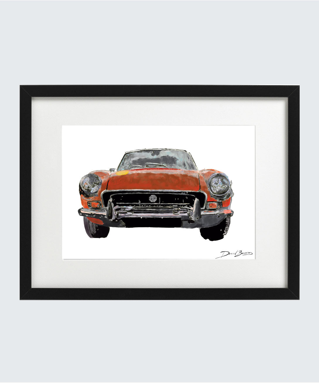 Poster Art Work Morris Garage