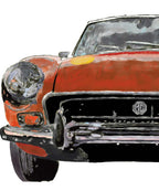 Poster Art Work Morris Garage
