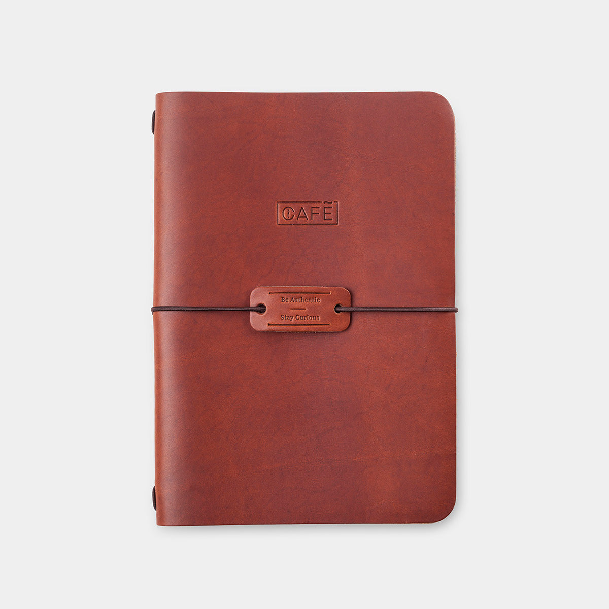 A5 Leather Notebook - Black