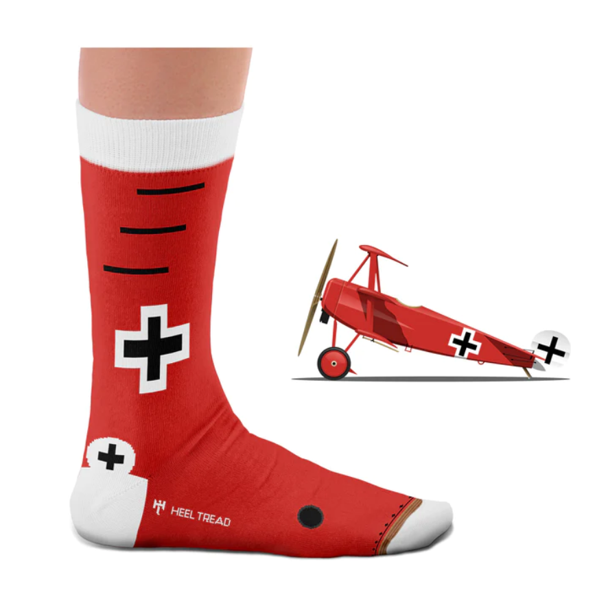 Red Baron Socks