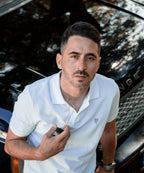 Retro Classic Polo - White