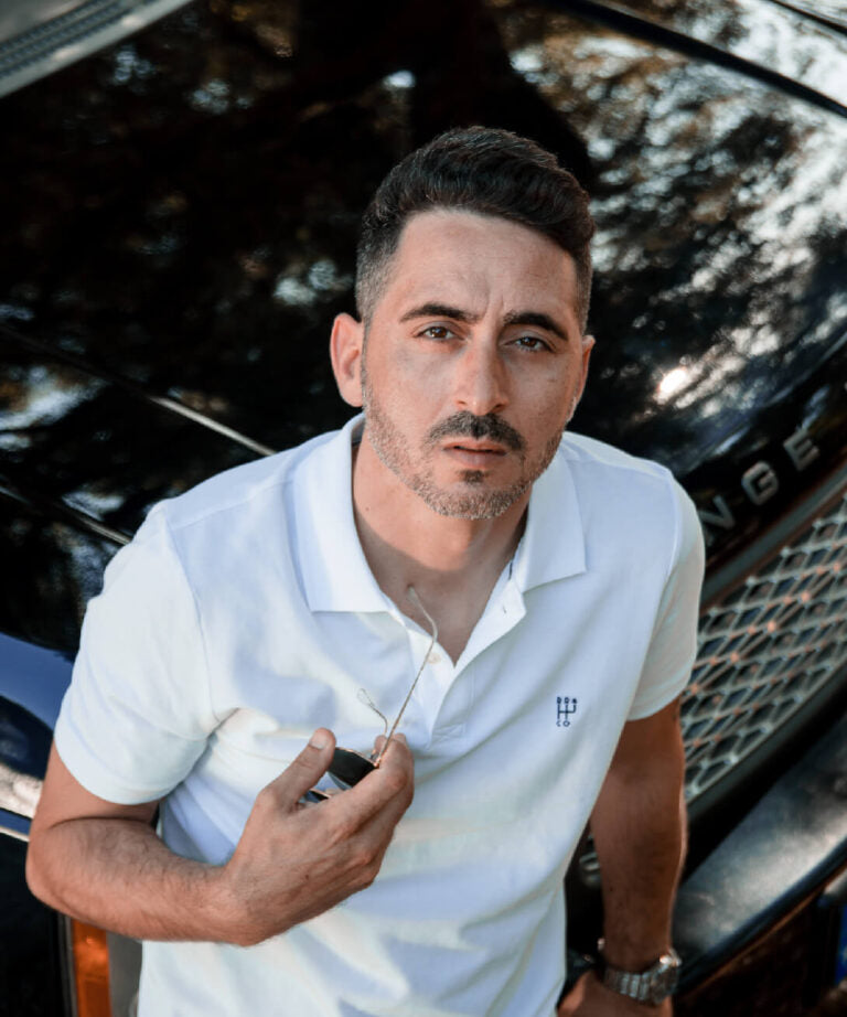 Retro Classic Polo - White