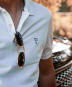 Retro Classic Polo - White