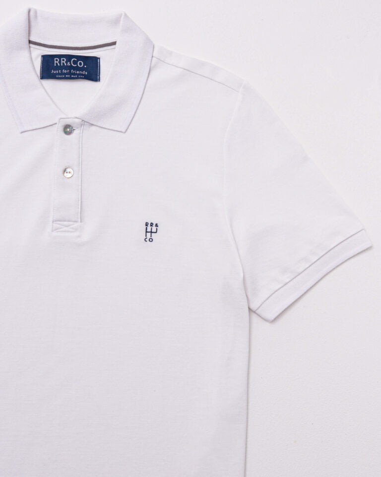 Retro Classic Polo - White