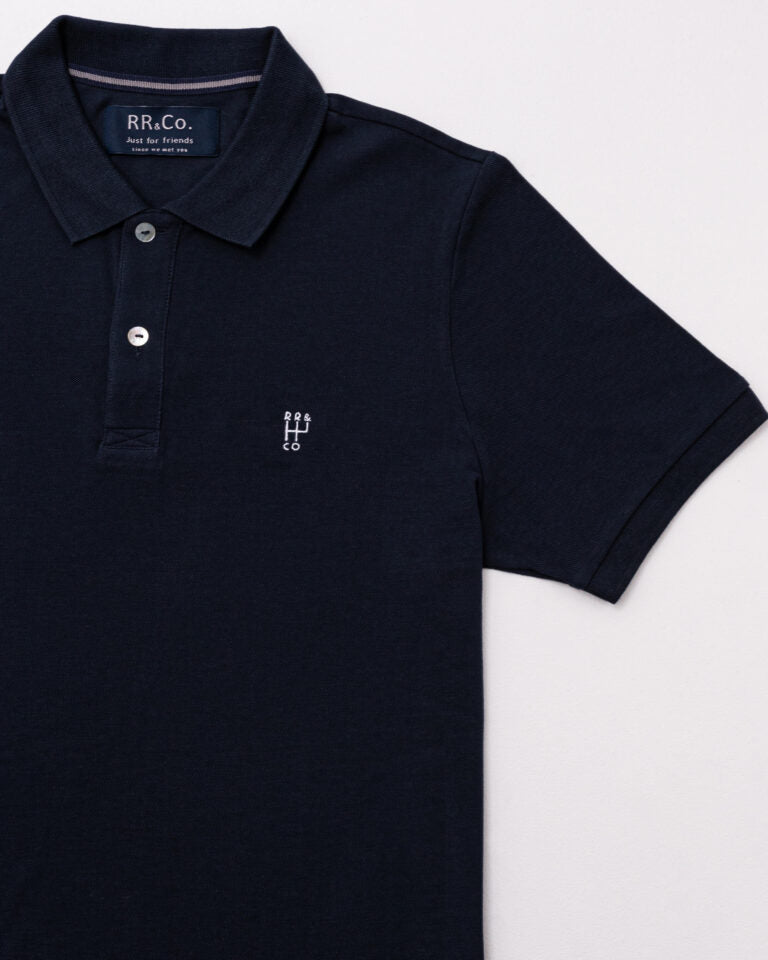 Retro Classic Polo - Black