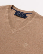 Retro Classic Pullover - Beige