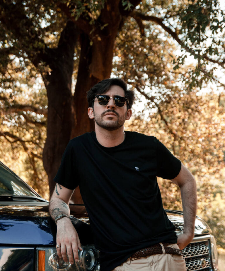 Retro Classic T-shirt - Black