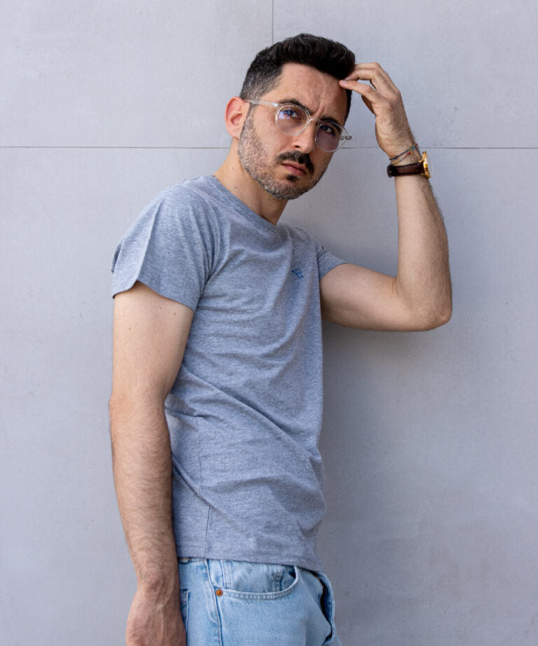 Retro Classic T-shirt - Grey