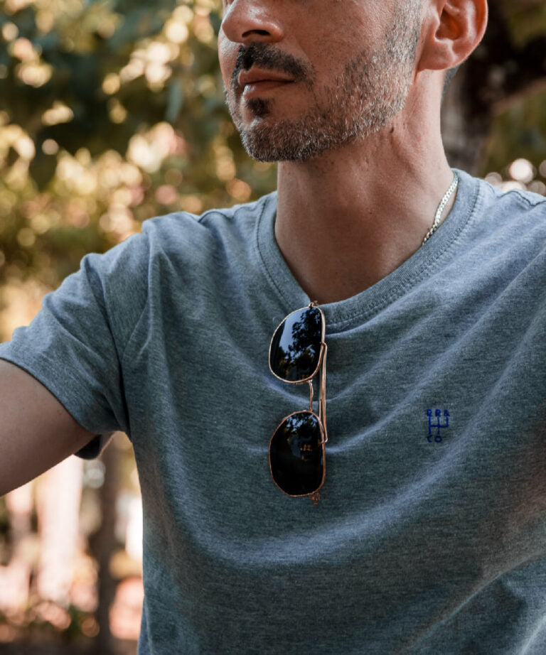 Retro Classic T-shirt - Grey