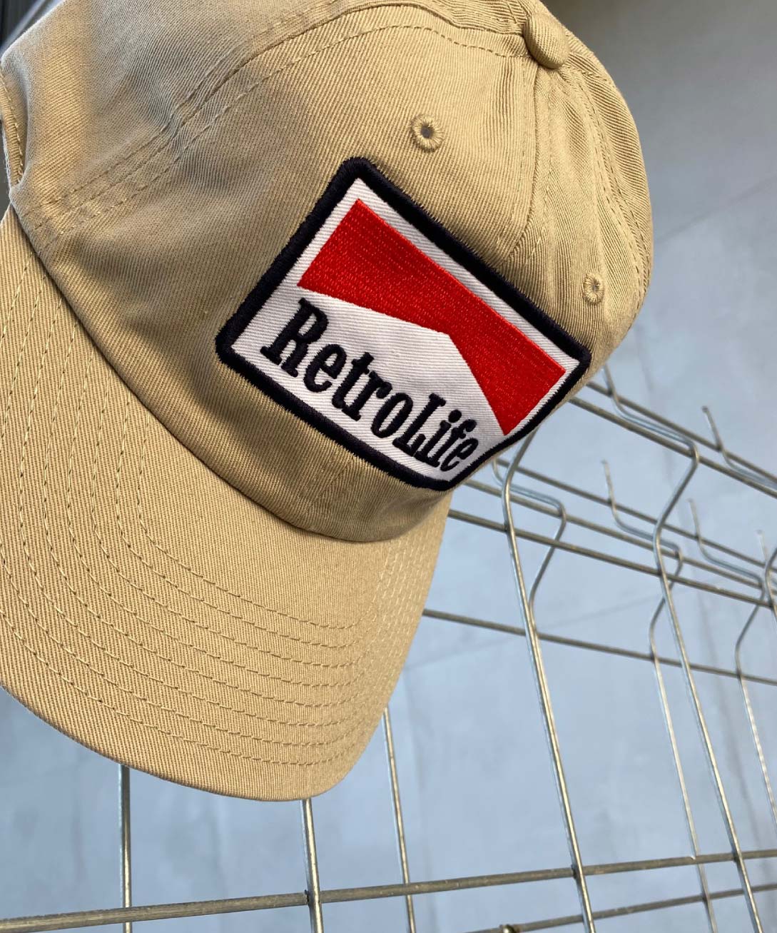 Retro Life Cap - Beige