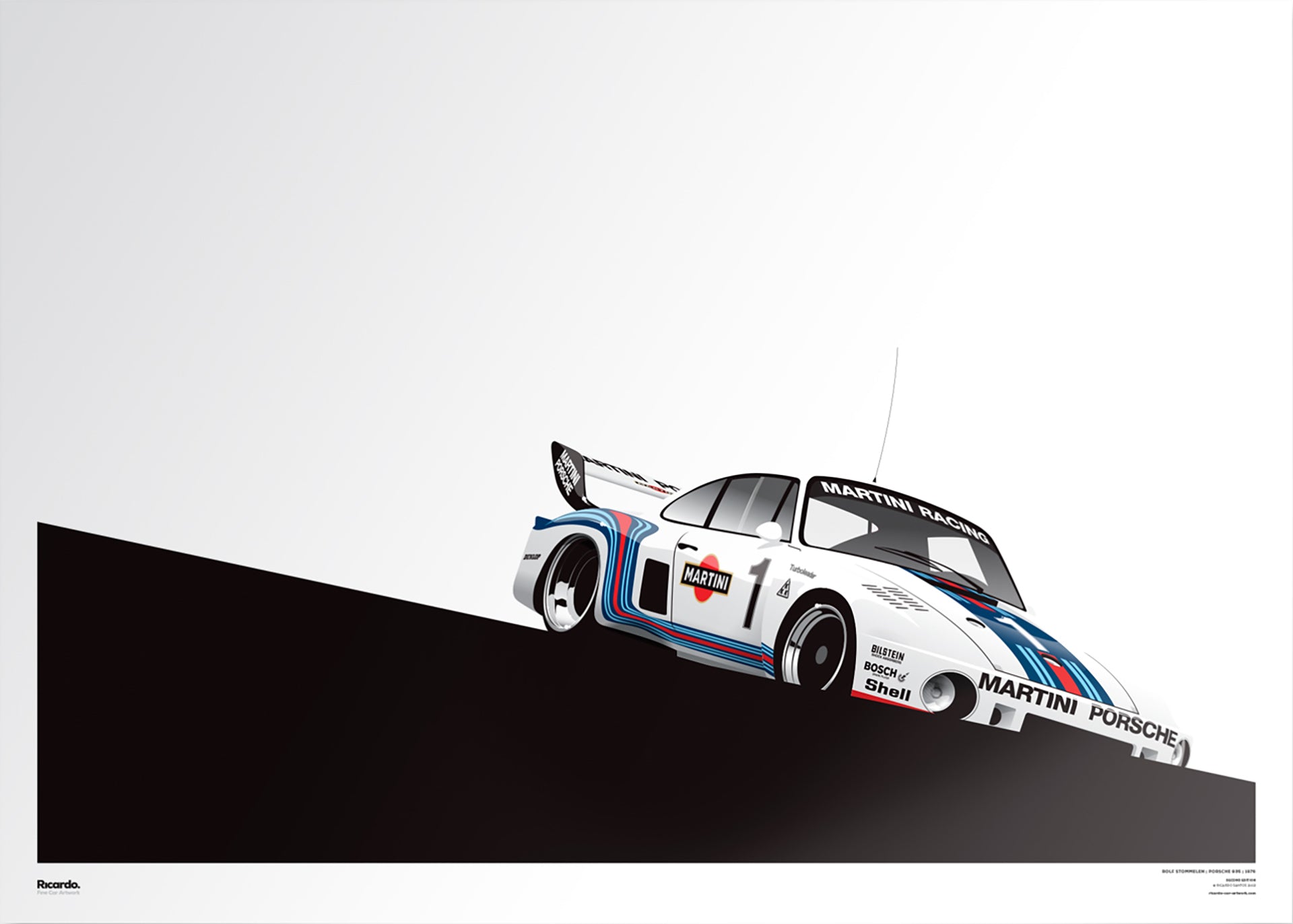 Rolf Stommelen, Porsche 935, 1976