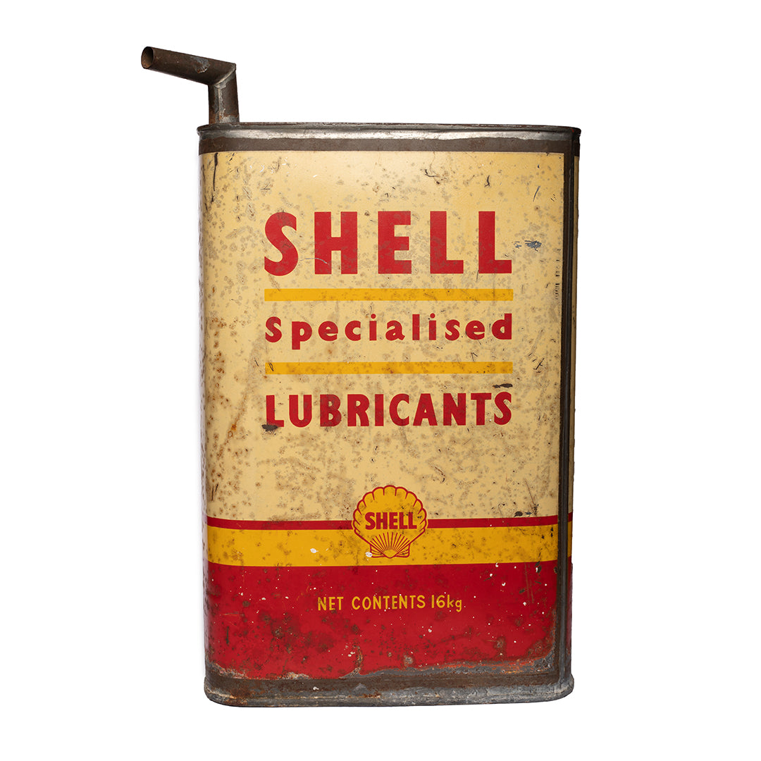 Original Shell Lubrificant Can