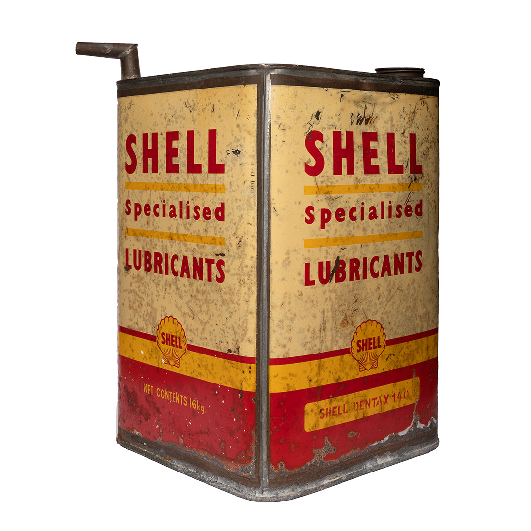 Original Shell Lubrificant Can