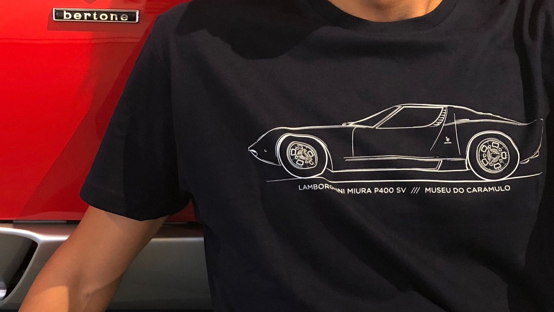 T-shirt Lamborghini Miura