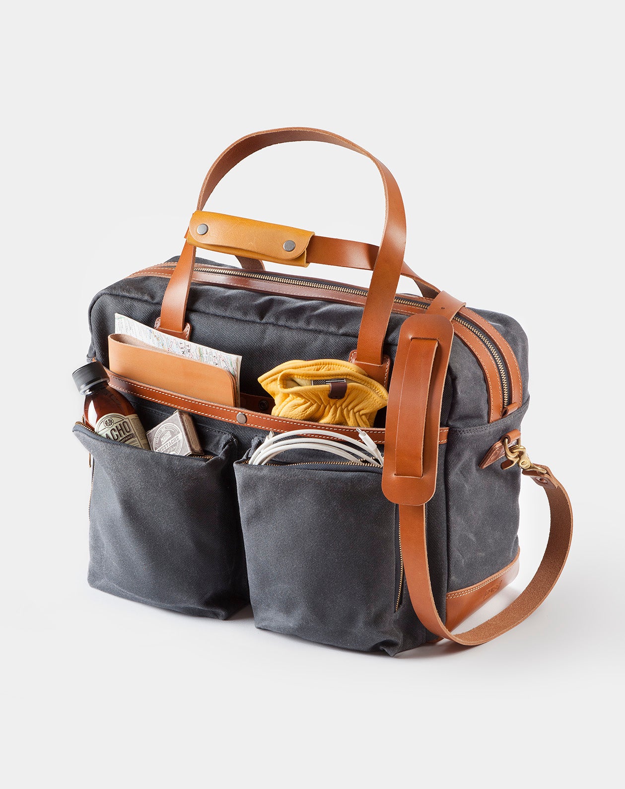 48H Travel Bag Charcoal & Roasted
