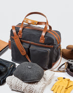 48H Travel Bag Charcoal & Roasted