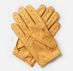 The Targa Driving Gloves in Cream