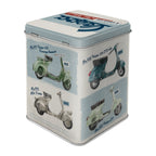 Vespa A Small Car on Two Wheels Tea Box