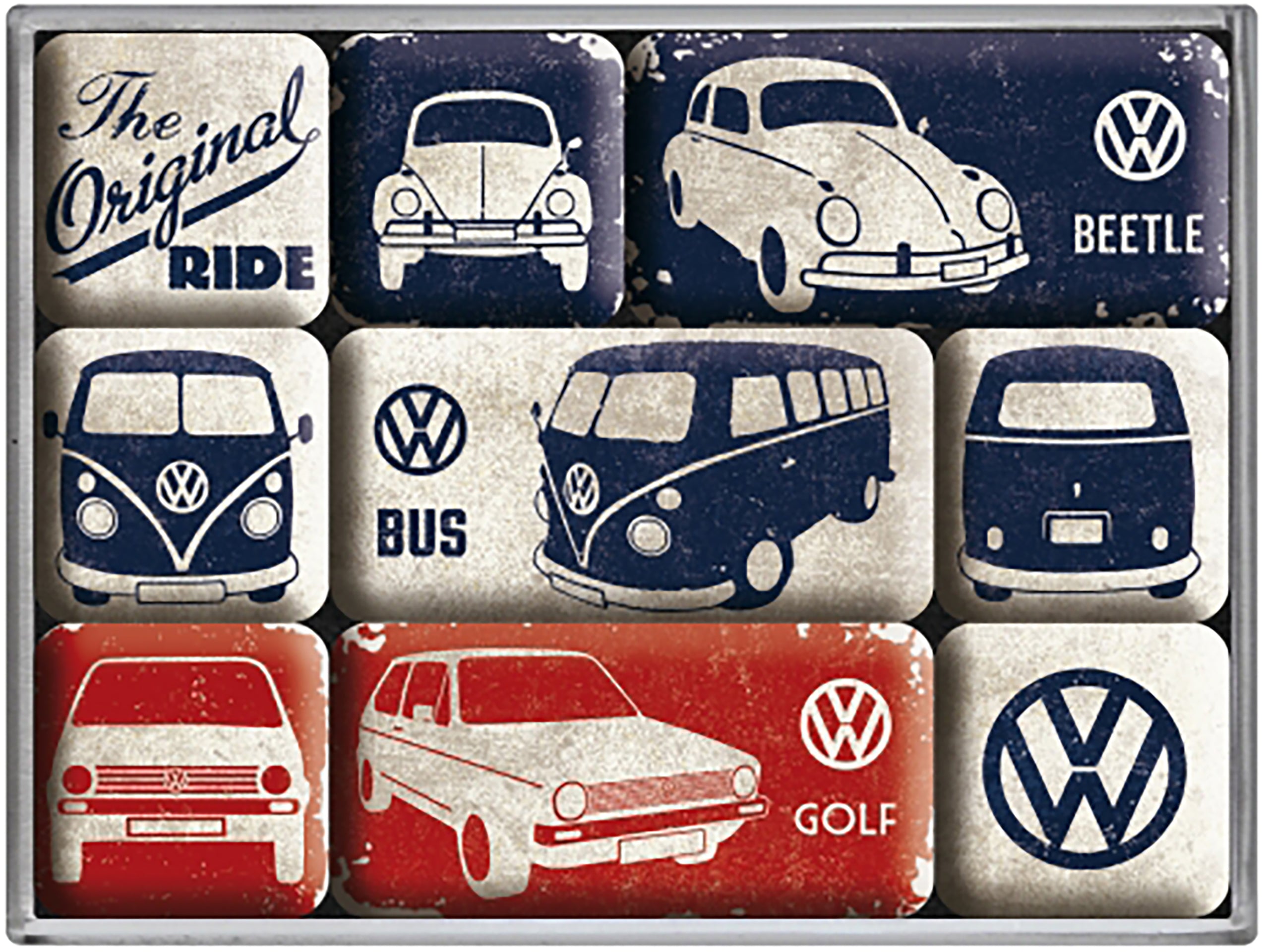 Volkswagen The Original Ride Magnet Set