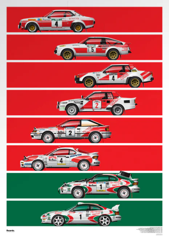 Toyota Celica Short Graphic Story