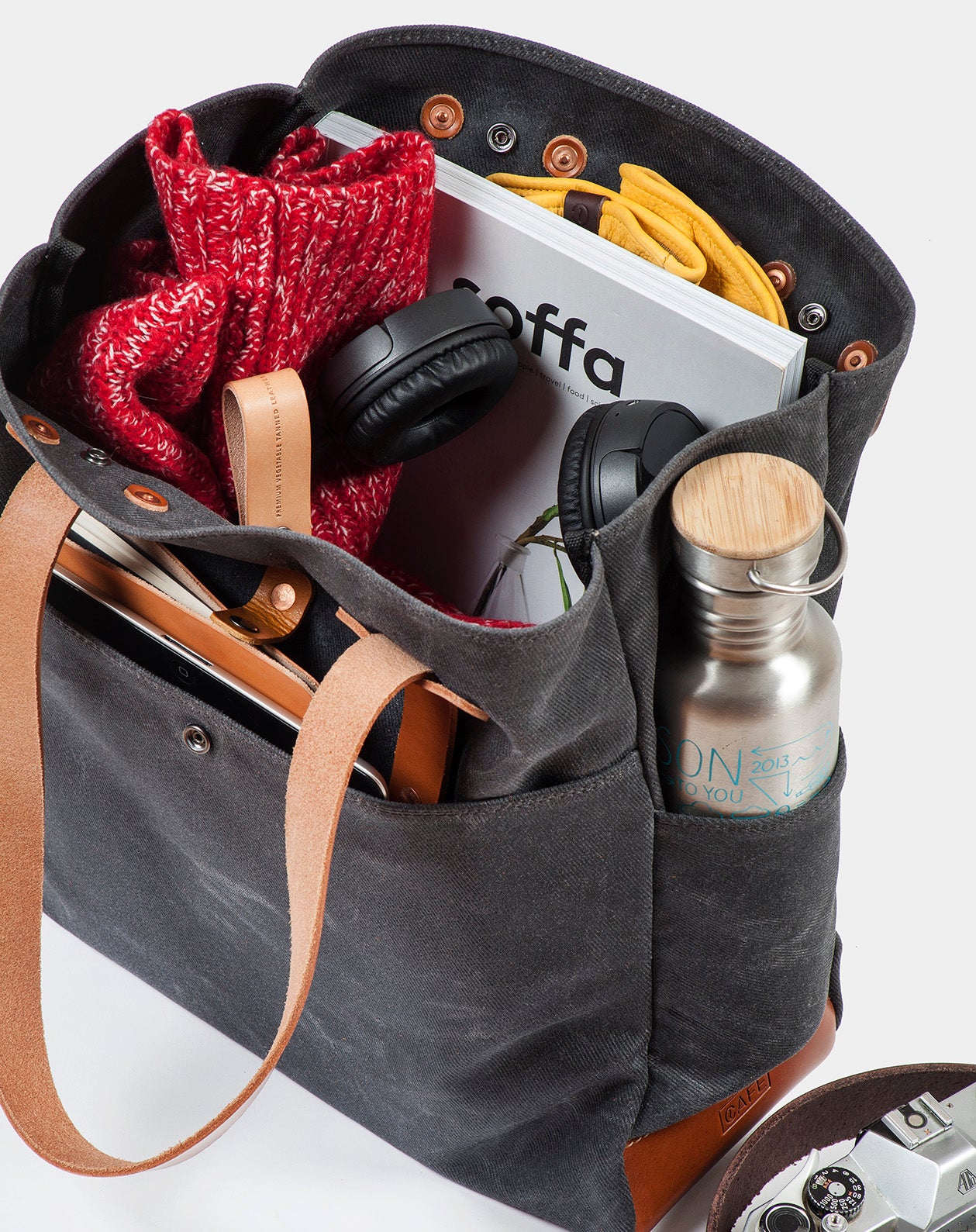 Tote Bag Charcoal & Roasted