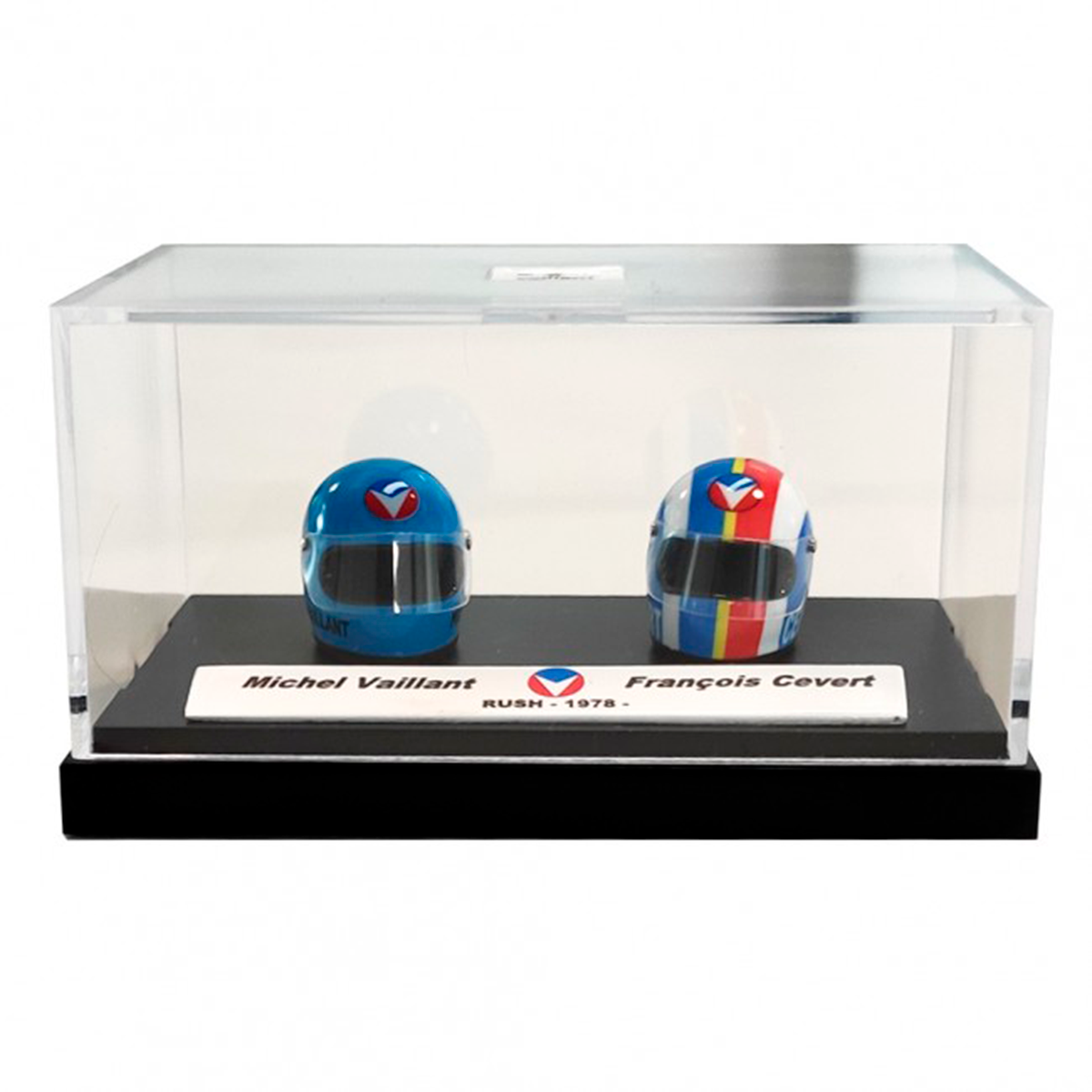 Vaillant and Cevert Miniature Helmet