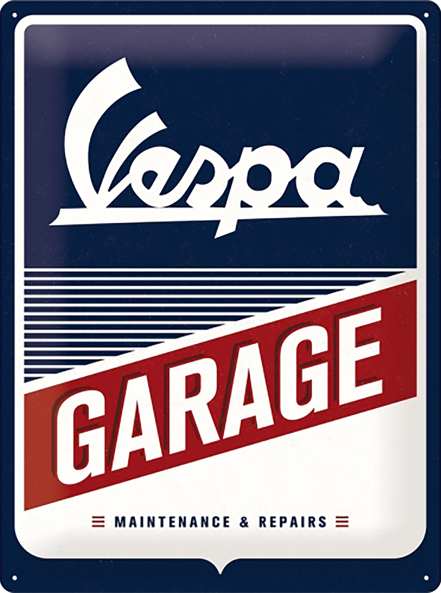 Vespa Garage Sign
