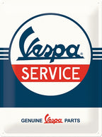Vespa Service Sign