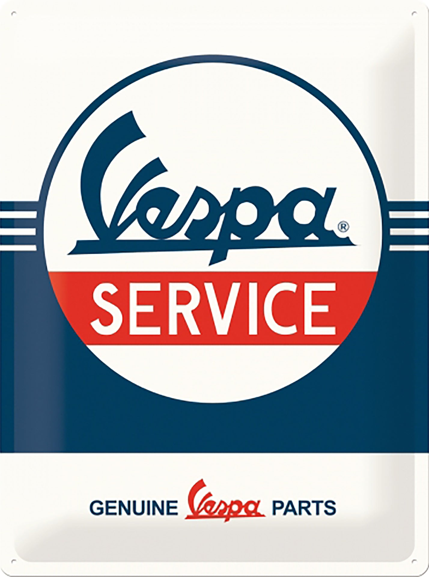 Vespa Service Sign