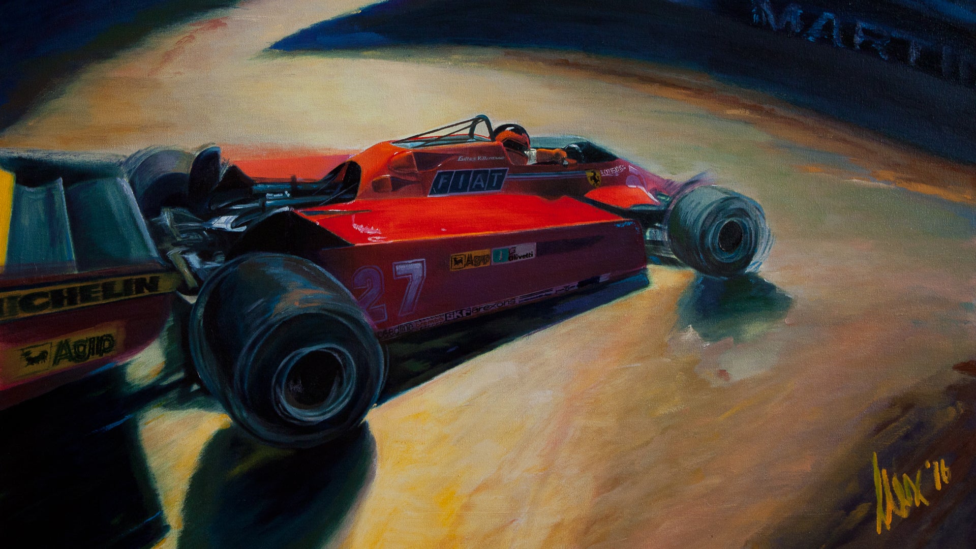 Gilles Villeneuve - Monaco 1981