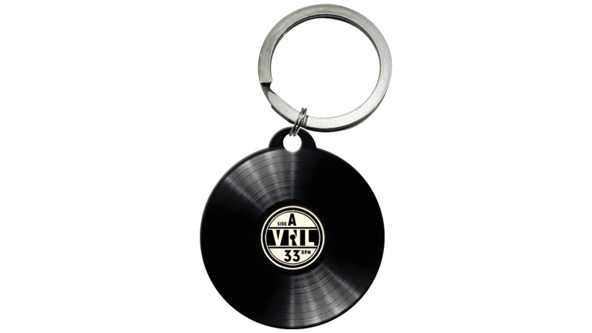 Vinyl Disc Holder Keychain
