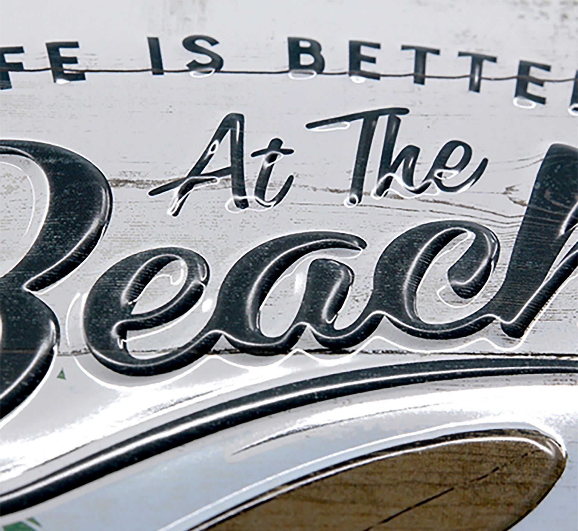 Volkswagen Kombi Life is Better at the Beach Sign
