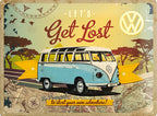 Volkswagen Kombi Let's get Lost Sign